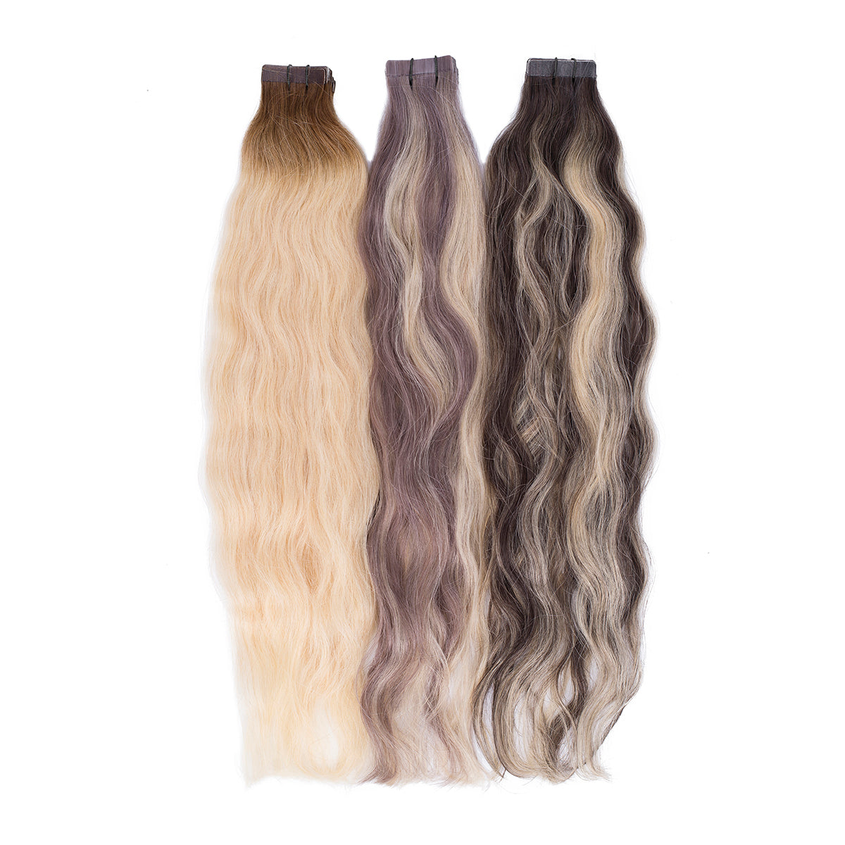 Tape Extensions Balayage