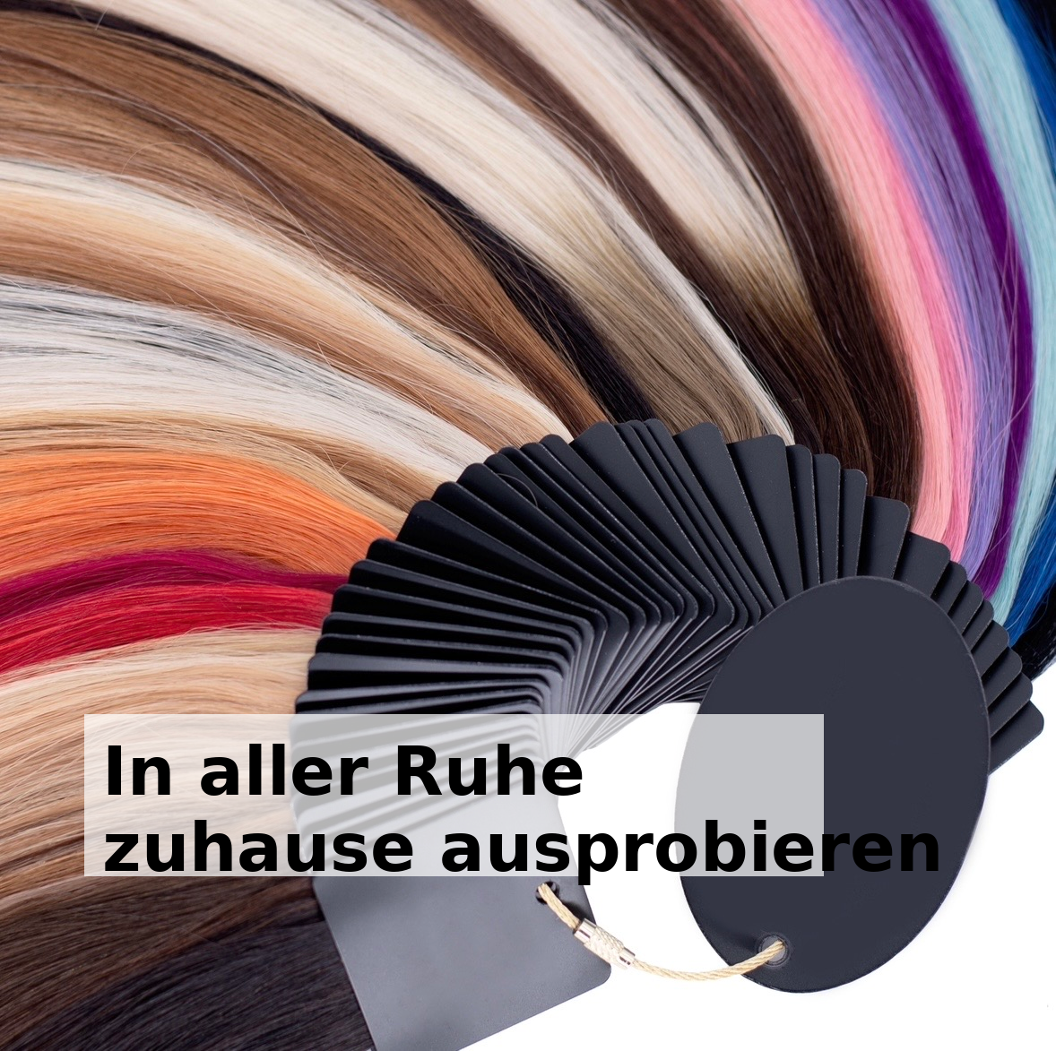 Tape Extensions Farbring zum Ausleihen
