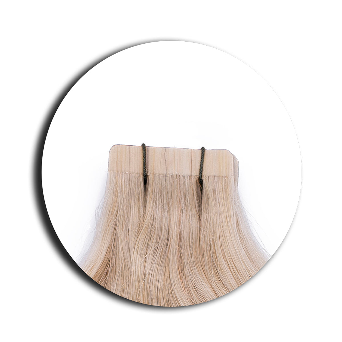 Tape Extensions BASIC QUALITÄT GEWELLT einfarbig 10 Stück