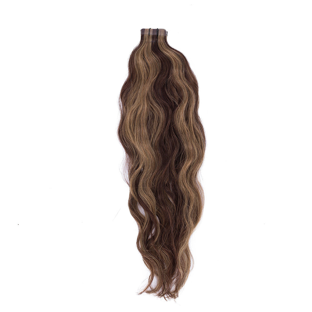 Tape Extensions BASIC QUALITÄT GEWELLT gesträhnt 10 Stück