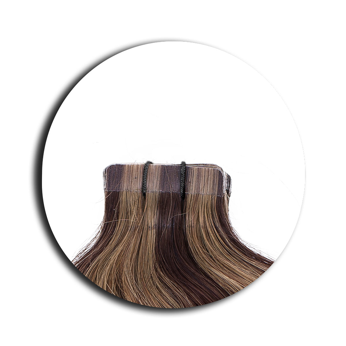 Tape Extensions BASIC QUALITÄT GEWELLT gesträhnt 10 Stück