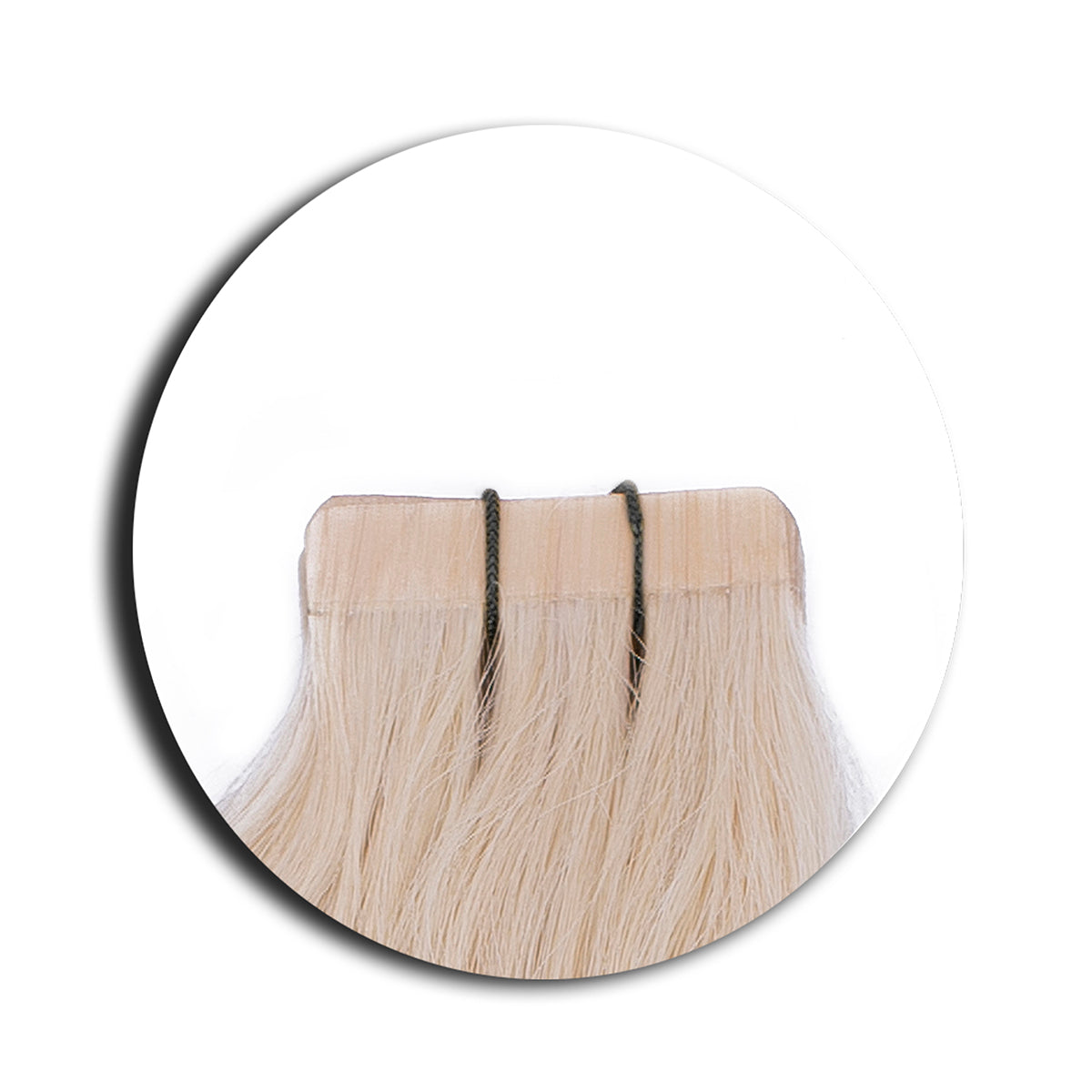 Tape Extensions BASIC QUALITÄT GEWELLT einfarbig 10 Stück