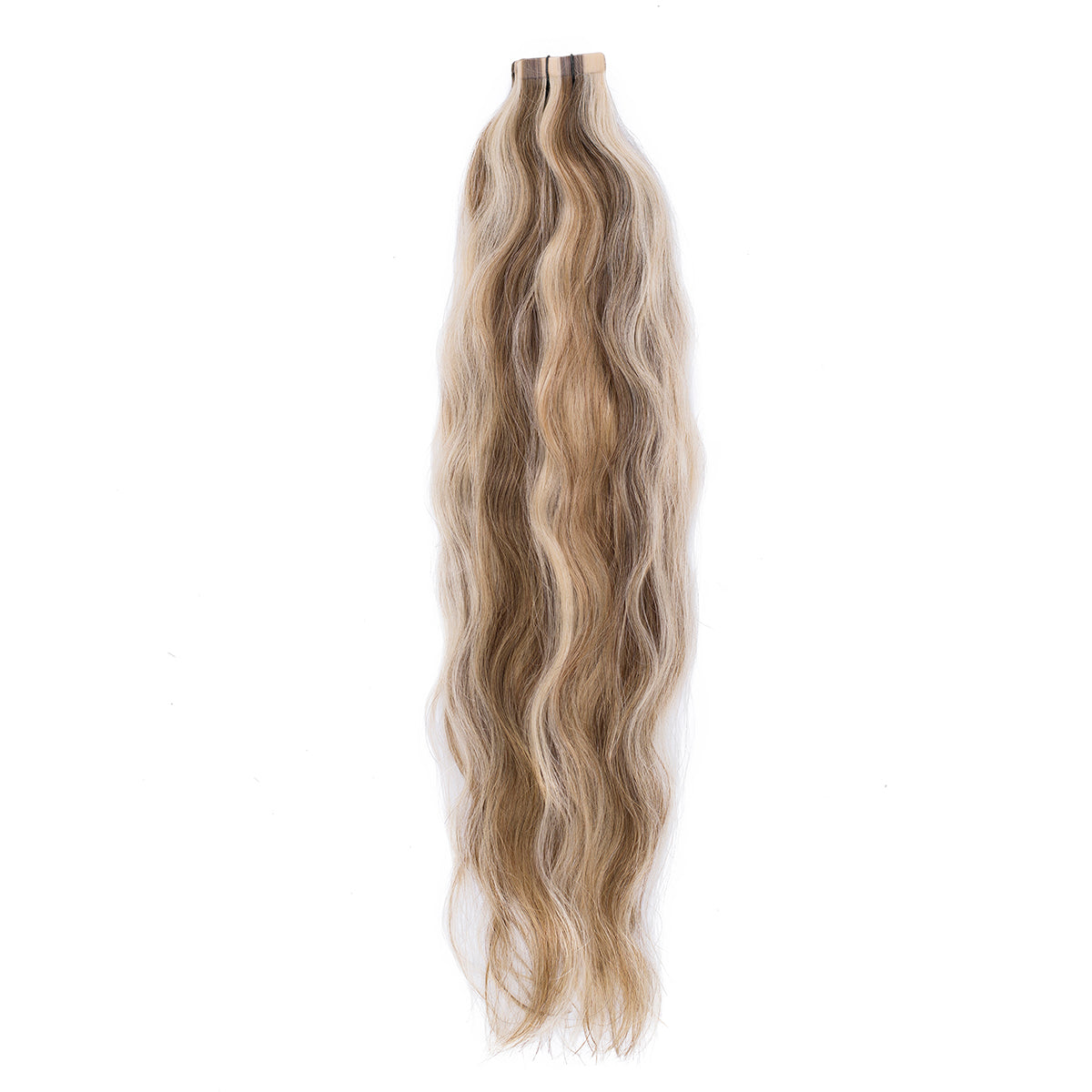 Tape Extensions BASIC QUALITÄT GEWELLT gesträhnt 10 Stück