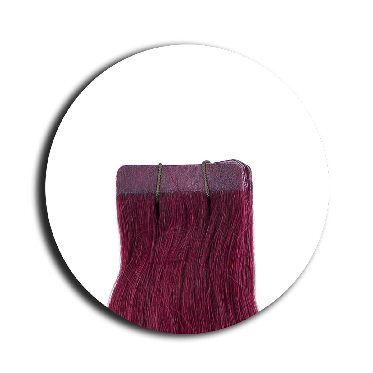 Tape Extensions BASIC QUALITÄT GLATT einfarbig 10 Stück