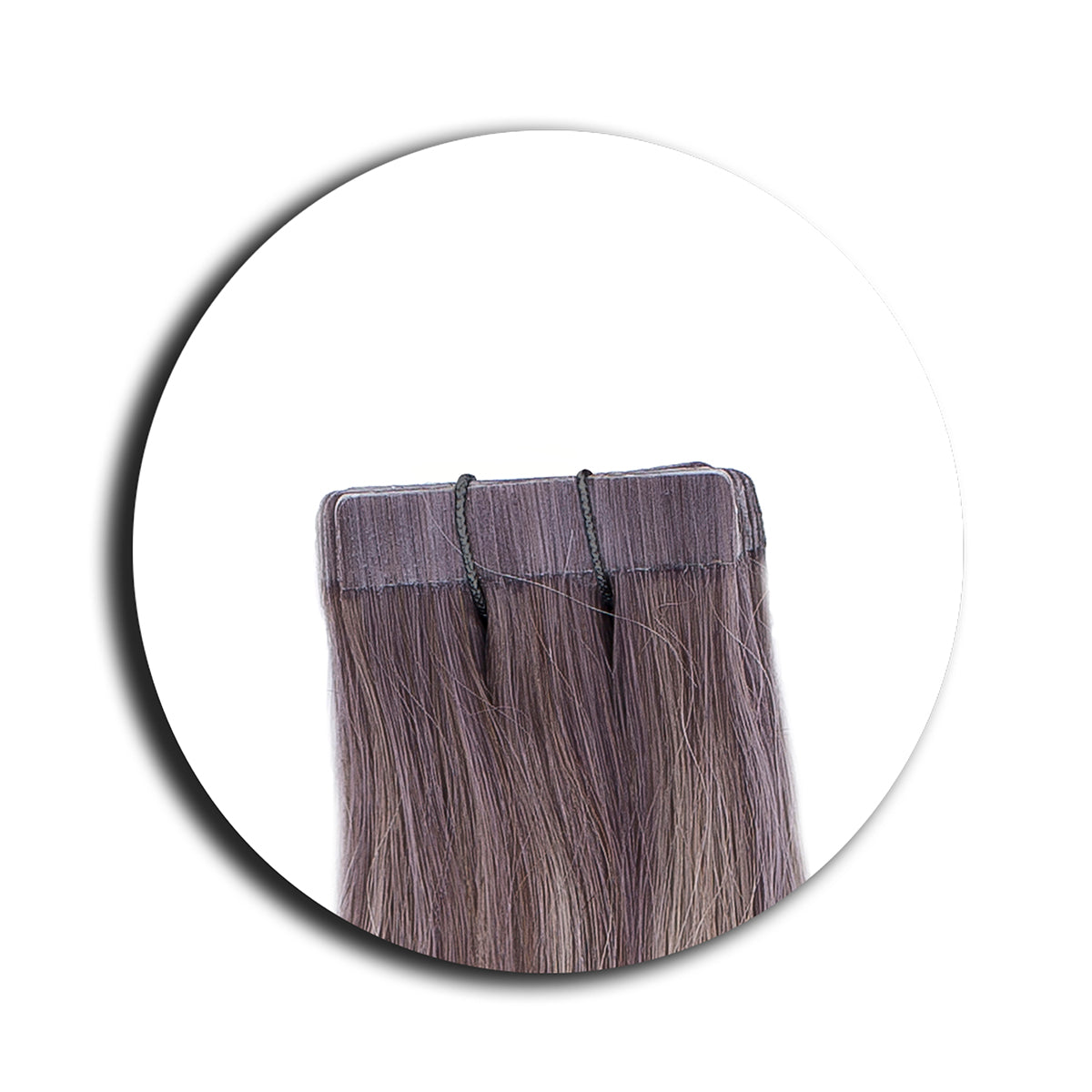 Tape Extensions BASIC QUALITÄT GLATT root shadow 10 Stück