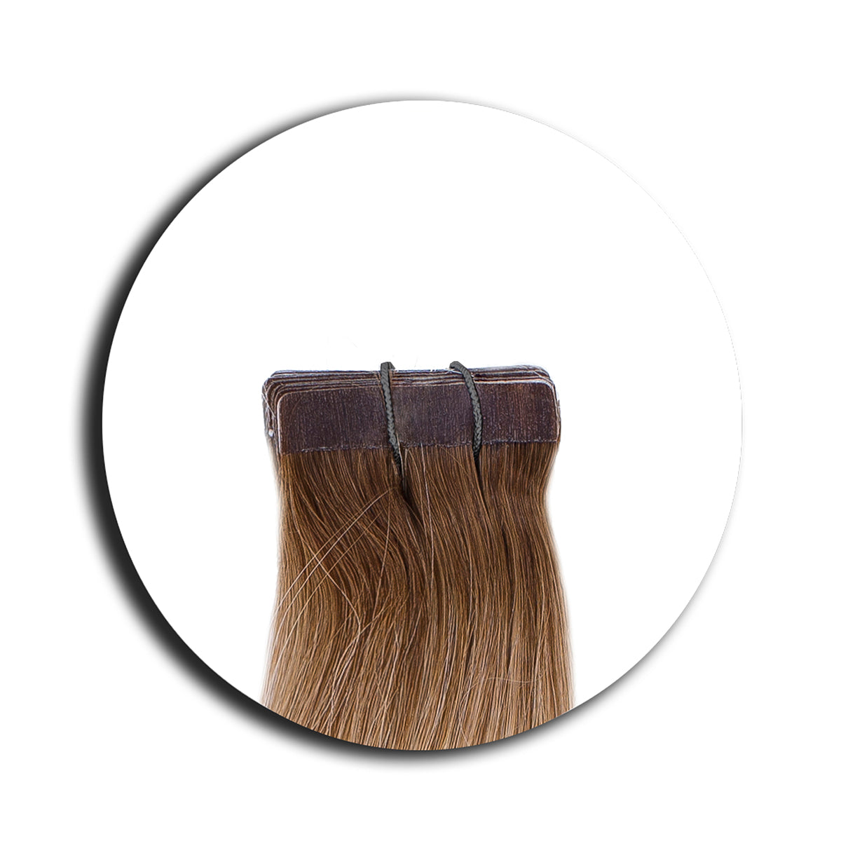 Tape Extensions BASIC QUALITÄT GLATT root shadow 10 Stück