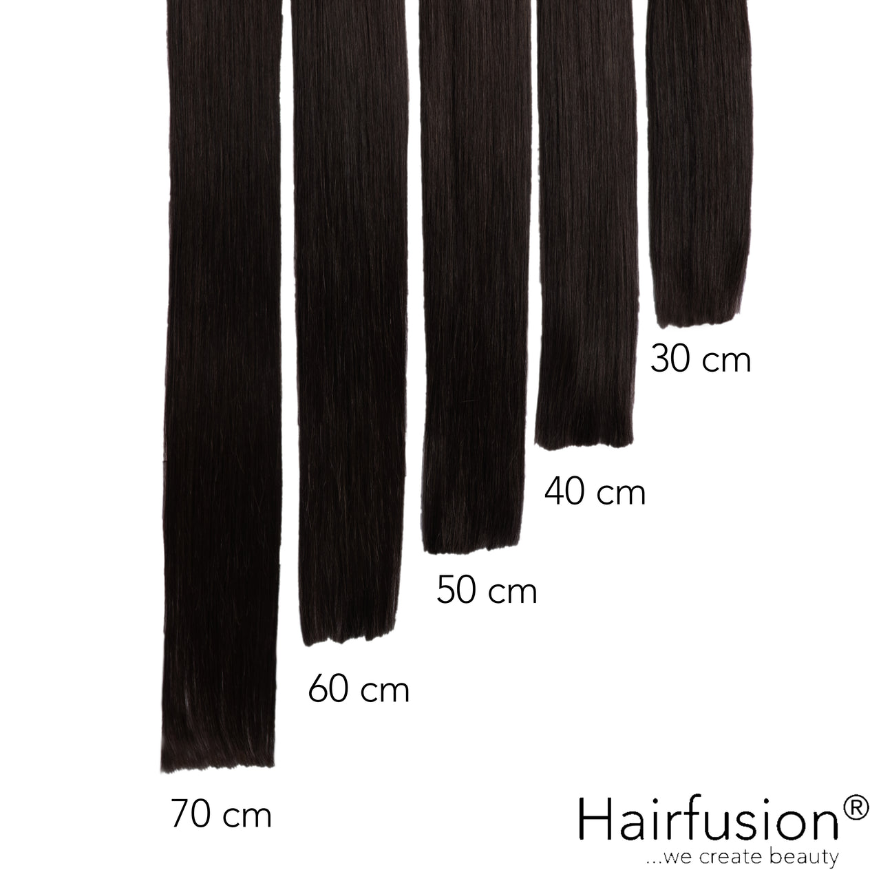 Tape Extensions PREMIUM QUALITÄT GLATT einfarbig 10 Stück