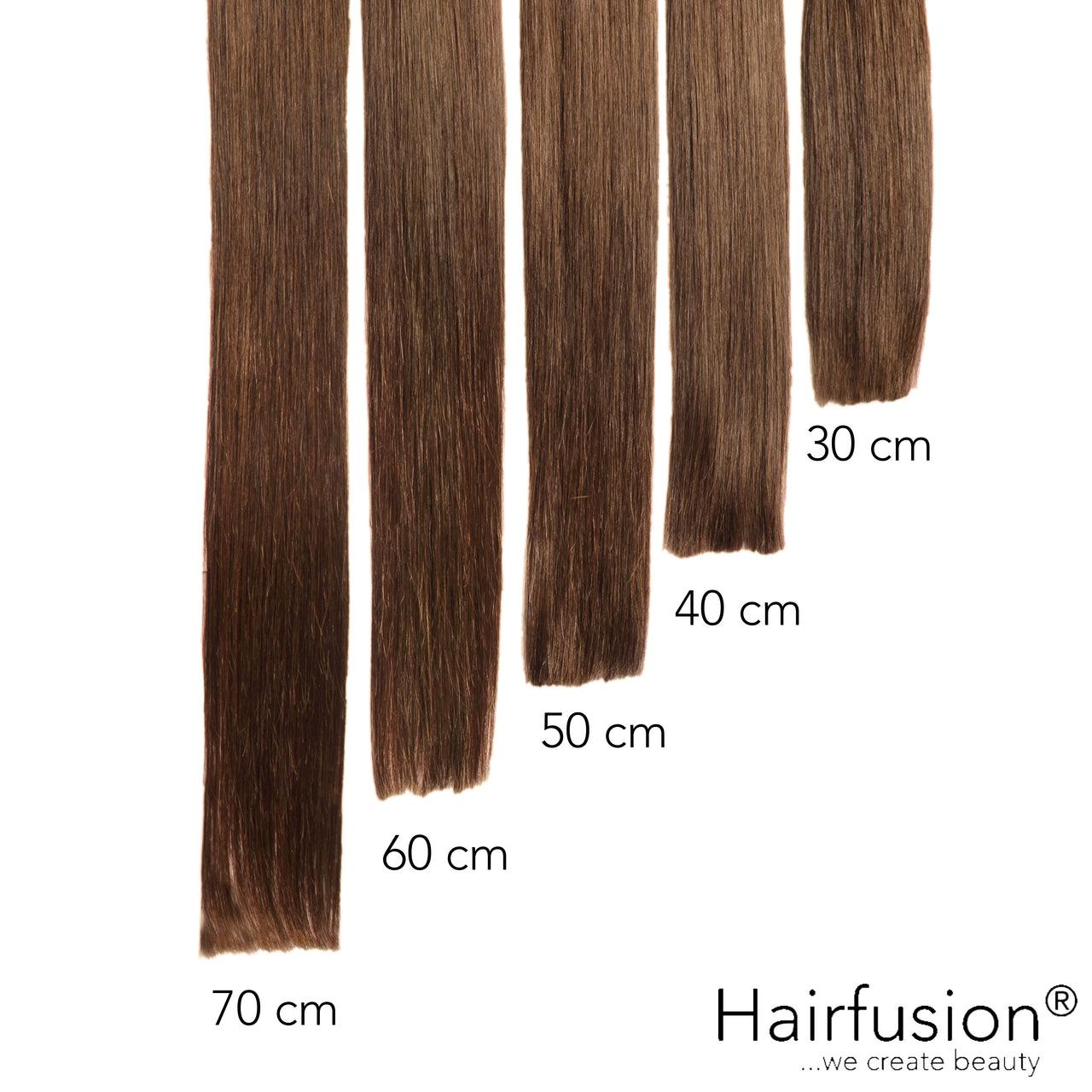 Tape Extensions PREMIUM QUALITÄT GLATT einfarbig 10 Stück