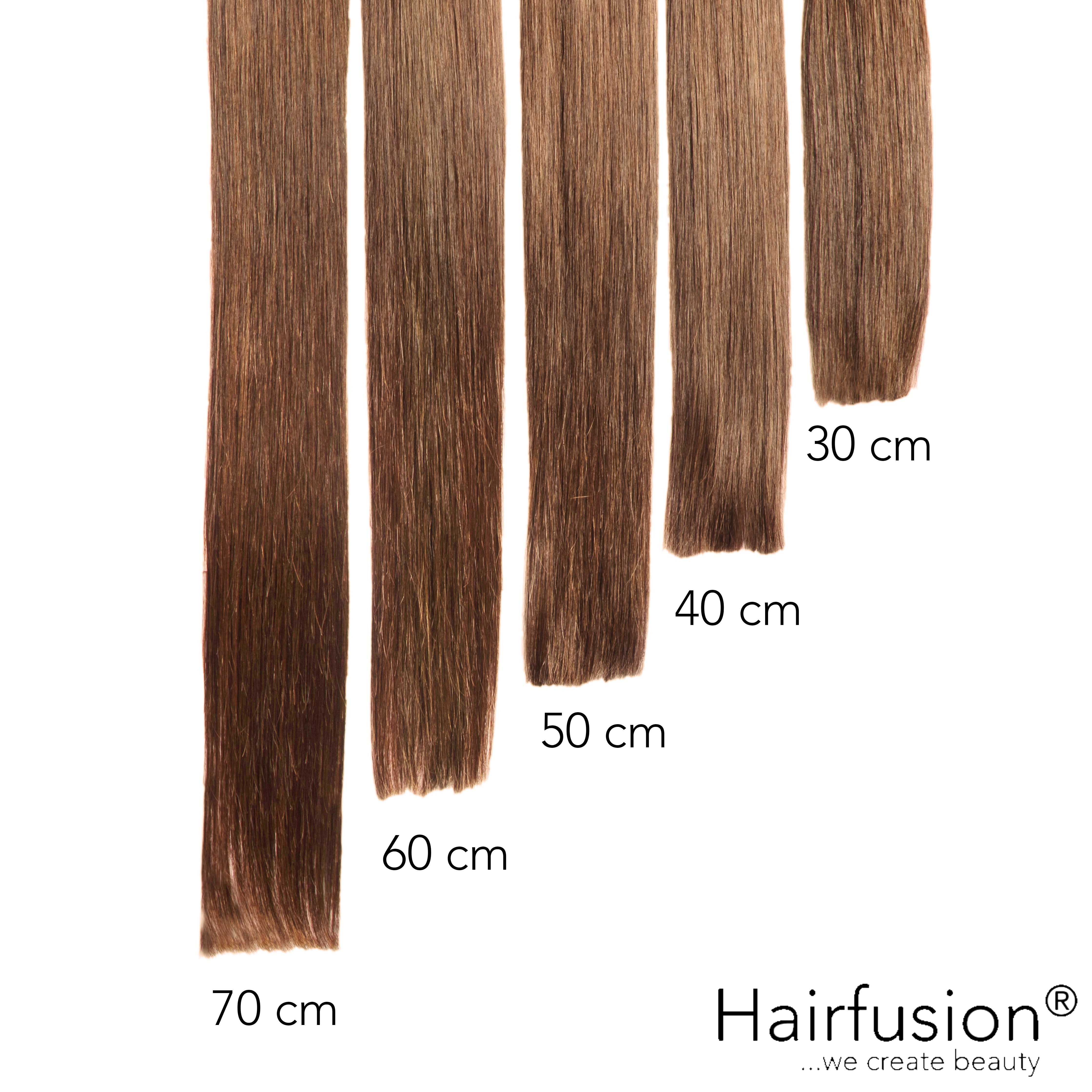Tape Extensions PREMIUM QUALITÄT GLATT einfarbig 10 Stück