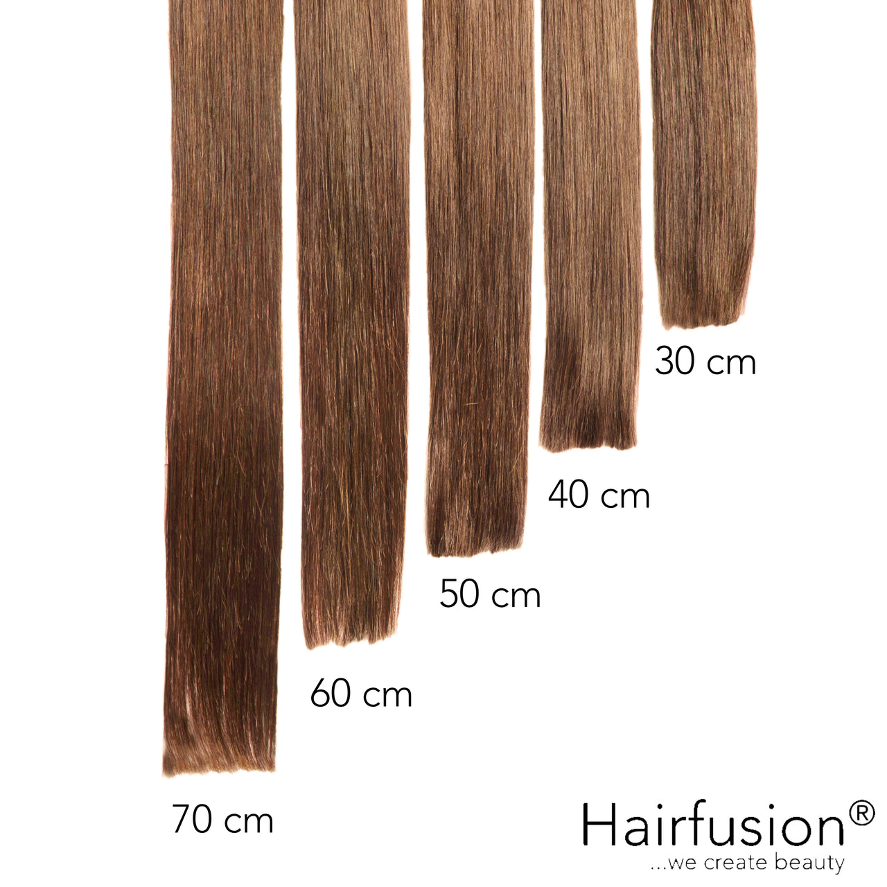 Tape Extensions PREMIUM QUALITÄT GLATT einfarbig 10 Stück