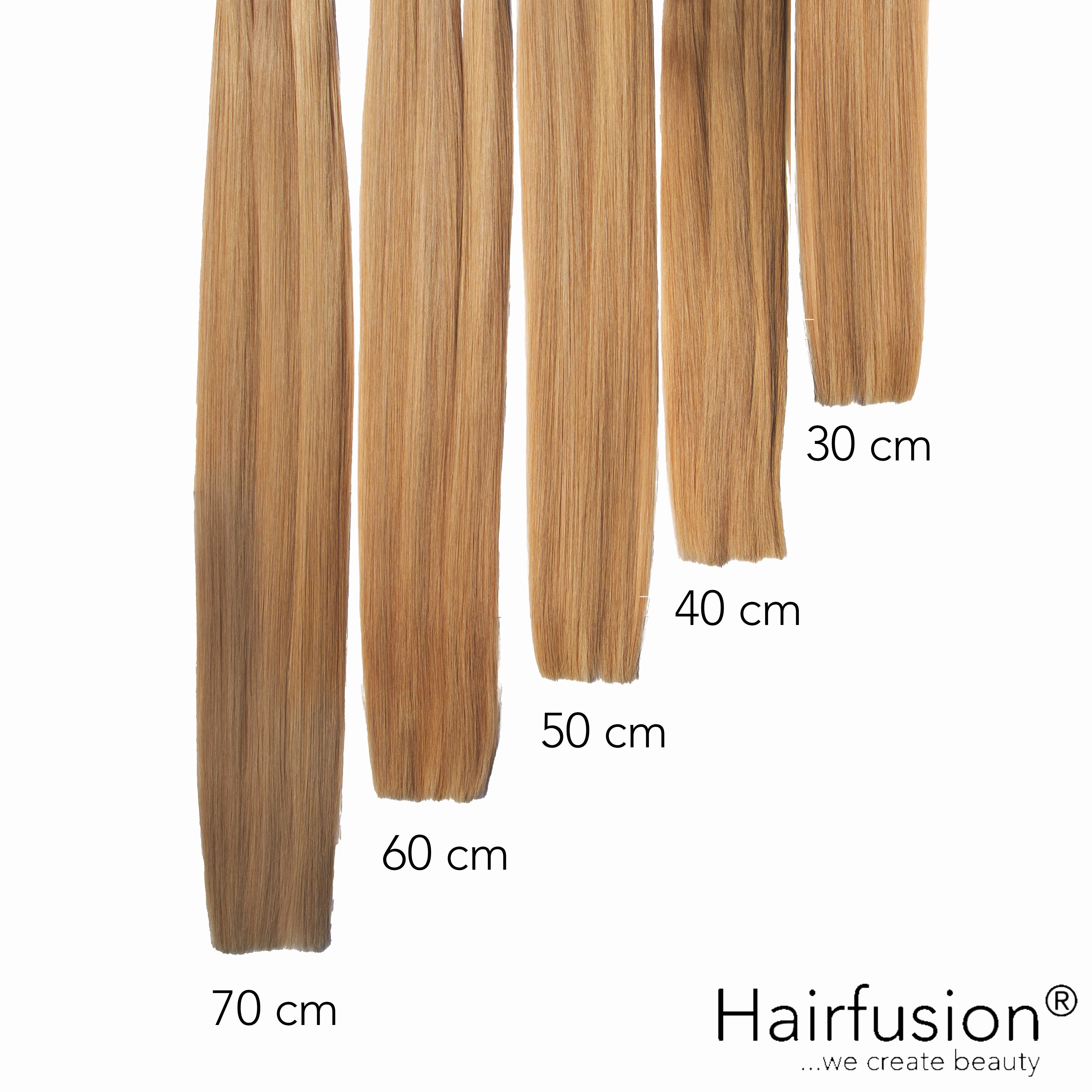 Tape Extensions PREMIUM QUALITÄT GLATT einfarbig 10 Stück