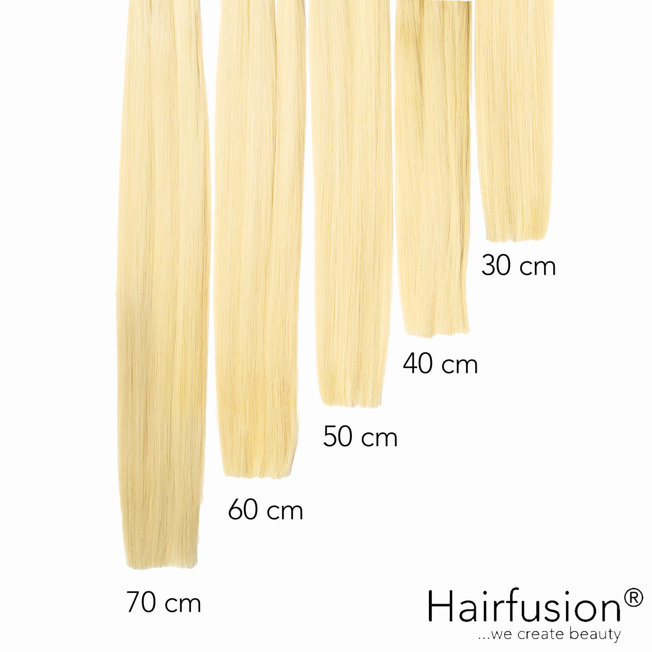 Tape Extensions PREMIUM QUALITÄT GLATT einfarbig 10 Stück