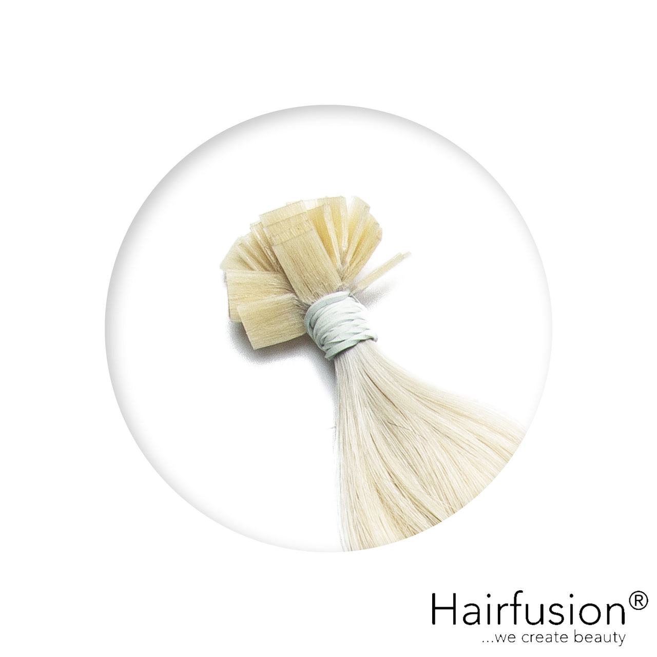 Tape Extensions PREMIUM QUALITÄT GLATT einfarbig 10 Stück