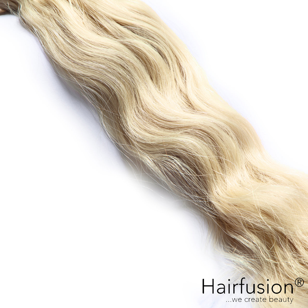 Tape Extensions PREMIUM QUALITÄT GEWELLT einfarbig 10 Stück