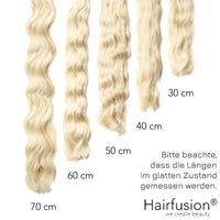 Thumbnail for Tape Extensions PREMIUM QUALITÄT GEWELLT einfarbig 10 Stück