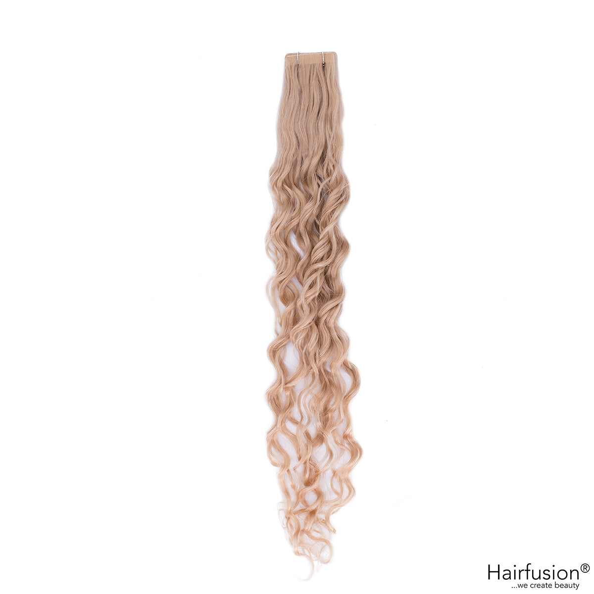 Tape Extensions PREMIUM QUALITÄT GELOCKT einfarbig 10 Stück