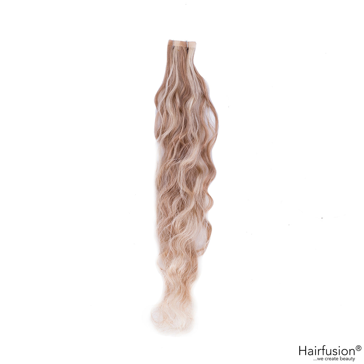 Tape Extensions PREMIUM QUALITÄT GELOCKT gesträhnt 10 Stück