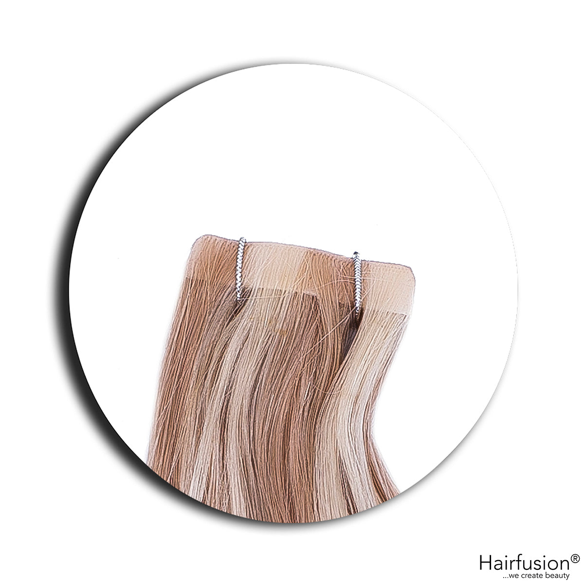 Tape Extensions PREMIUM QUALITÄT GELOCKT gesträhnt 10 Stück