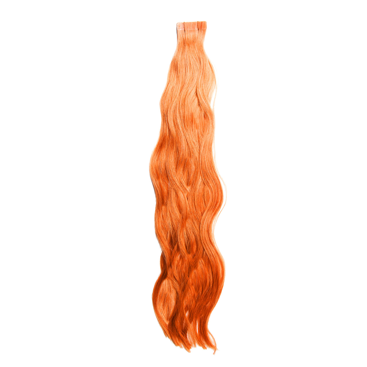 Tape Extensions PREMIUM QUALITÄT GEWELLT einfarbig 10 Stück