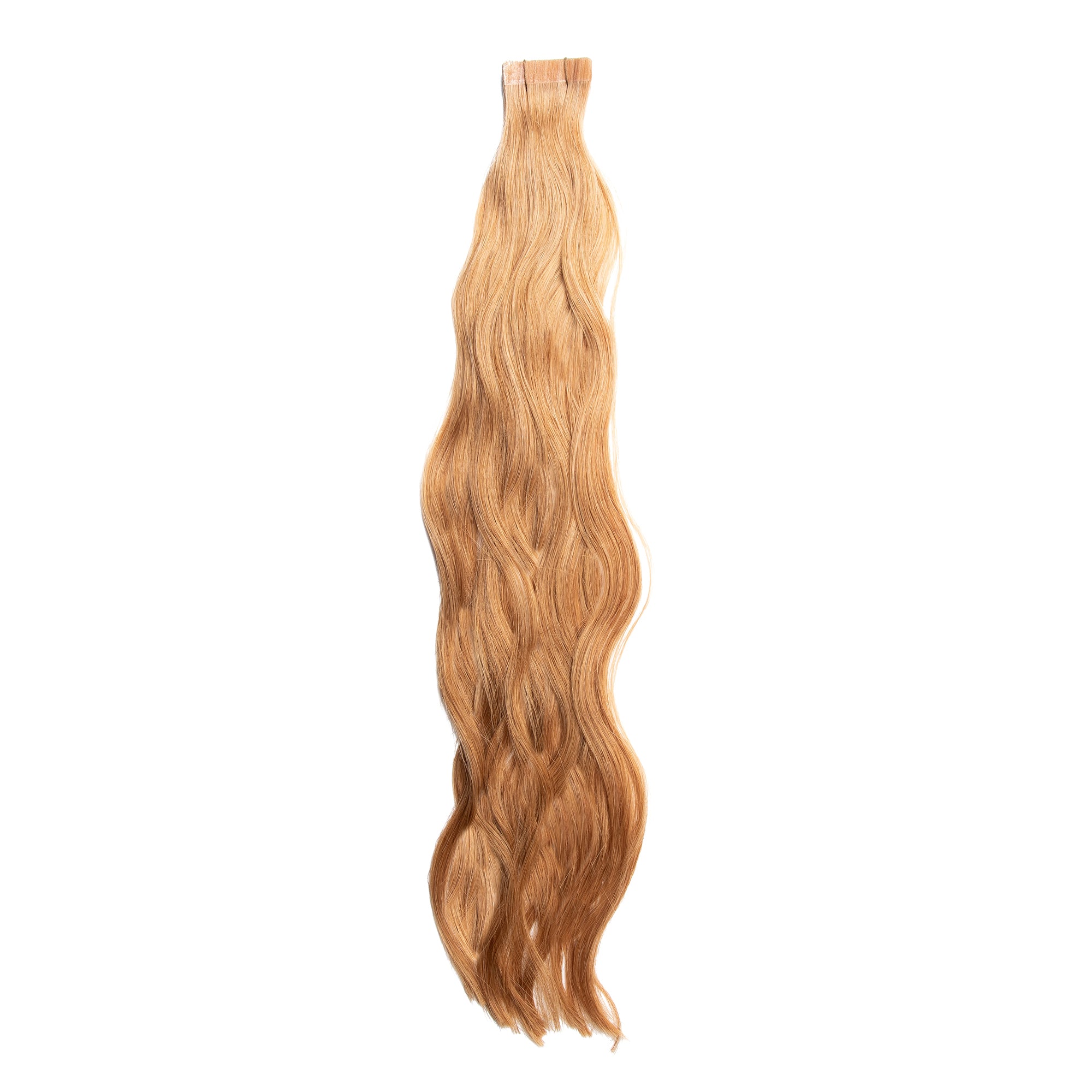 Tape Extensions PREMIUM QUALITÄT GEWELLT einfarbig 10 Stück