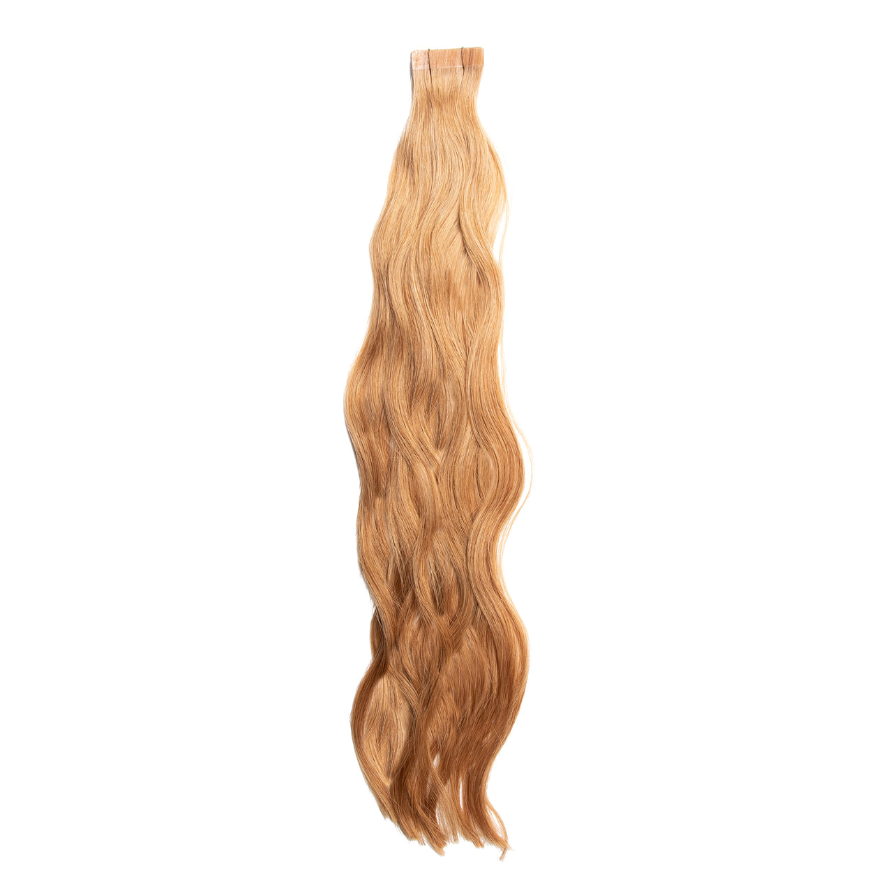 Tape Extensions PREMIUM QUALITÄT GEWELLT einfarbig 10 Stück