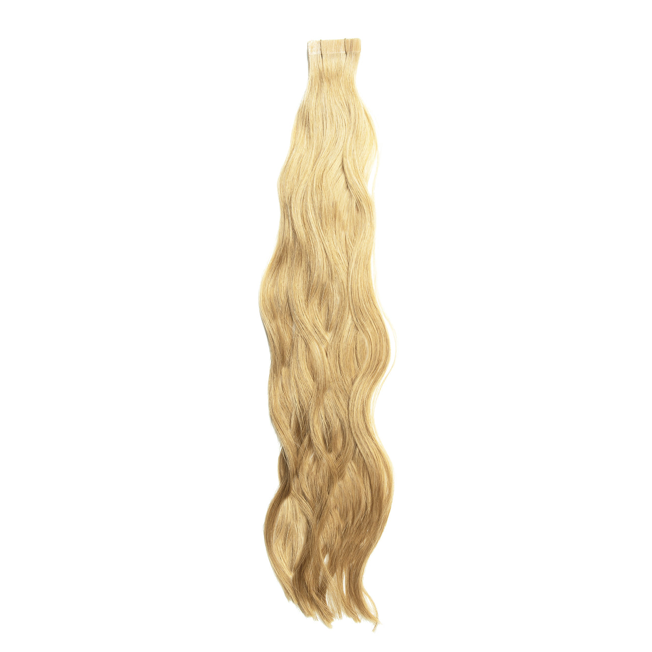 Tape Extensions PREMIUM QUALITÄT GEWELLT einfarbig 10 Stück