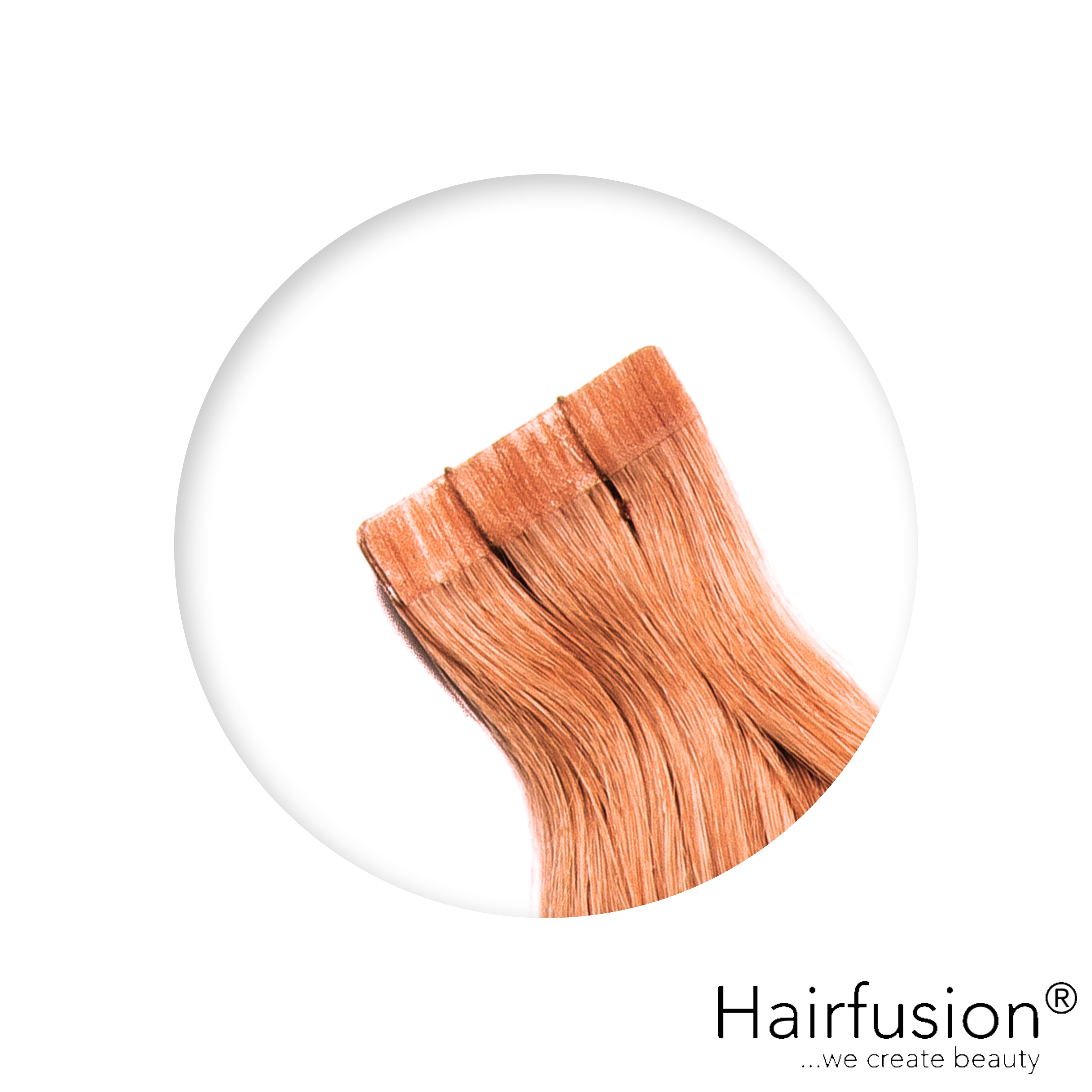 Tape Extensions PREMIUM QUALITÄT GLATT einfarbig 10 Stück