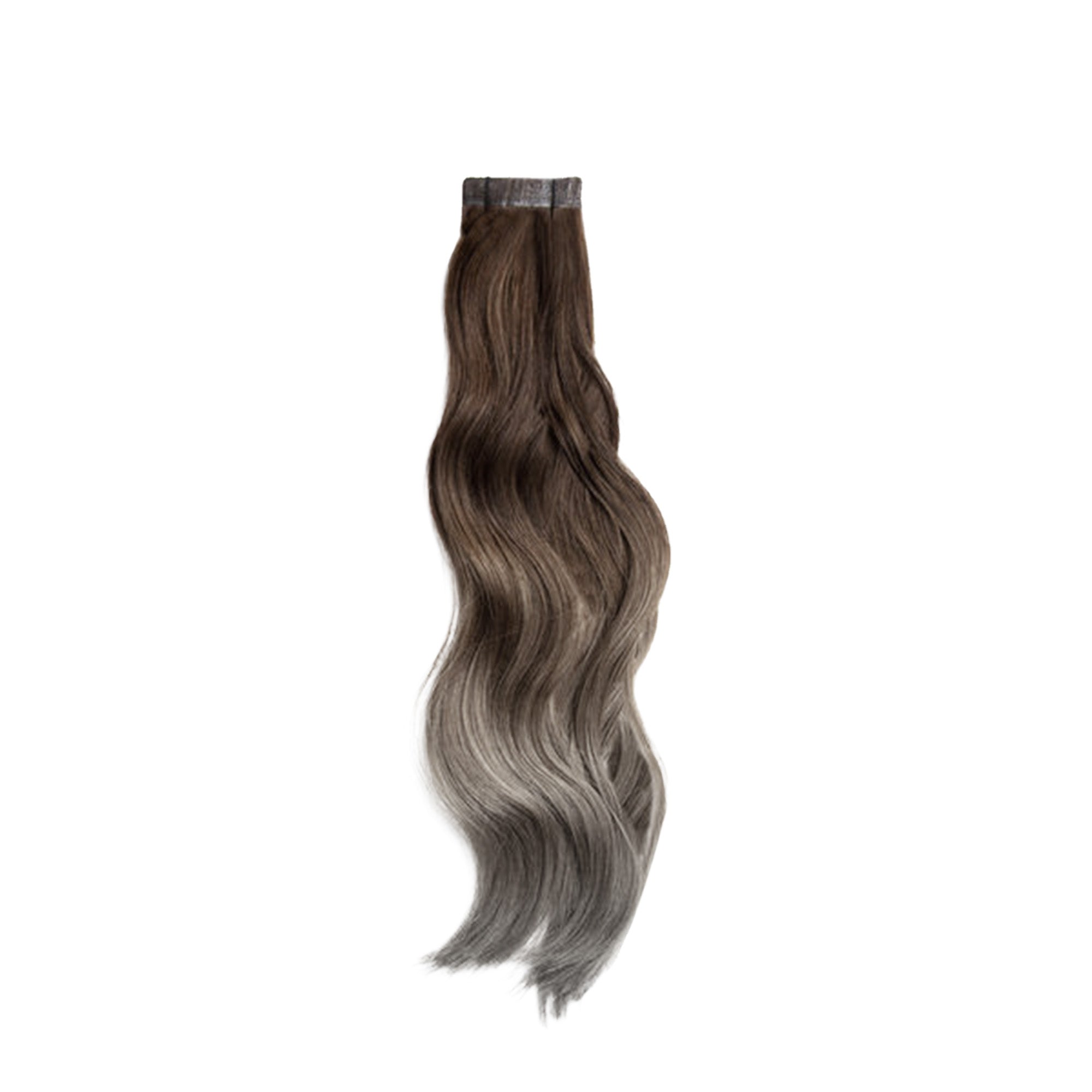 Tape Extensions PREMIUM QUALITÄT GEWELLT ombré 10 Stück