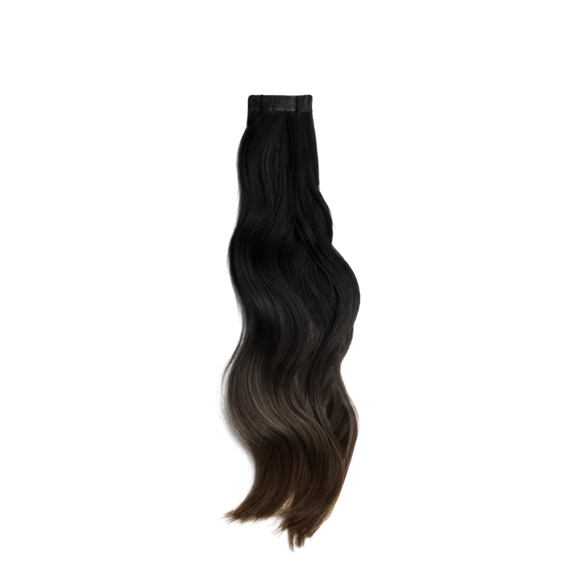 Tape Extensions PREMIUM QUALITÄT GEWELLT ombré 10 Stück