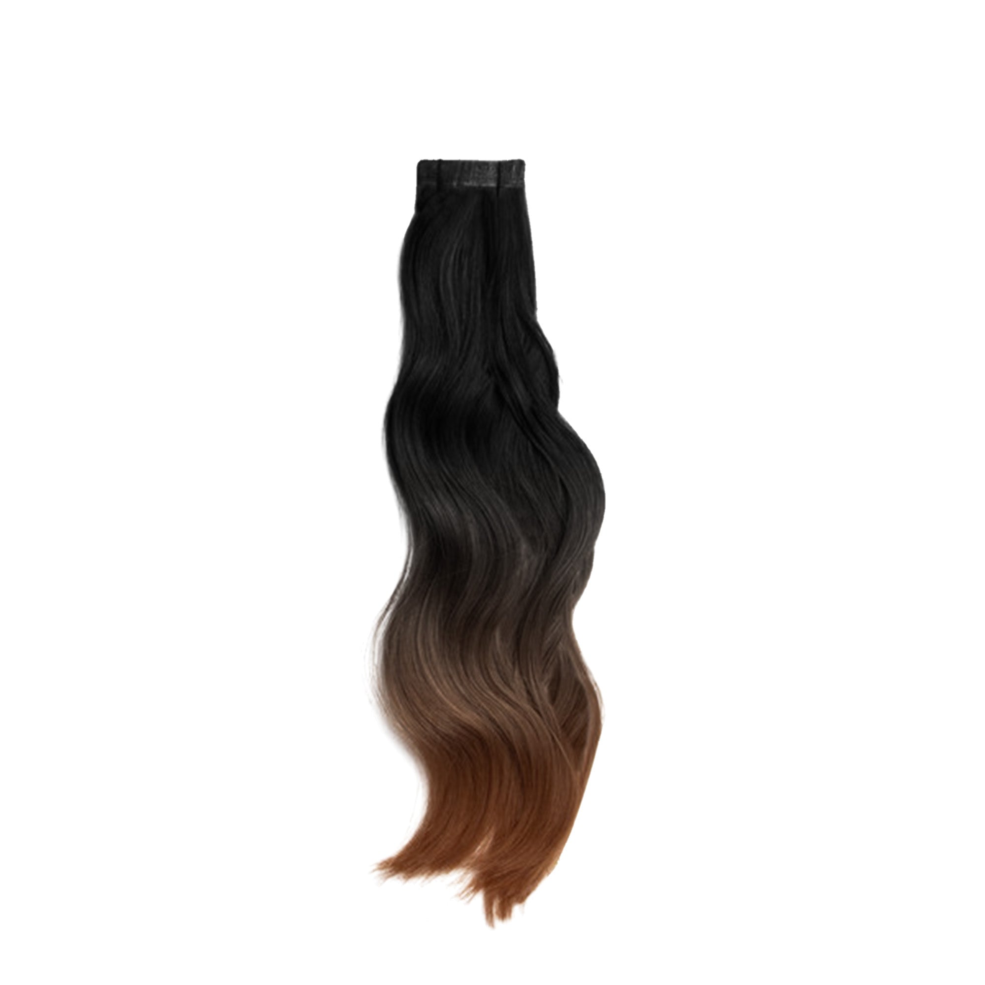 Tape Extensions PREMIUM QUALITÄT GEWELLT ombré 10 Stück
