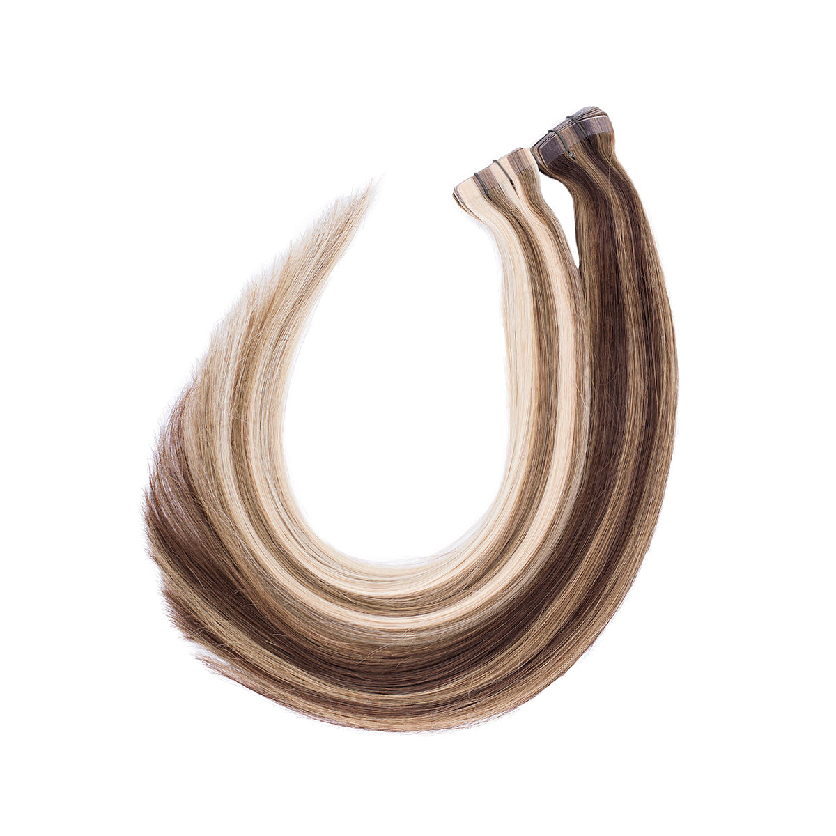 Tape Extensions BASIC QUALITÄT GLATT gesträhnt 10 Stück