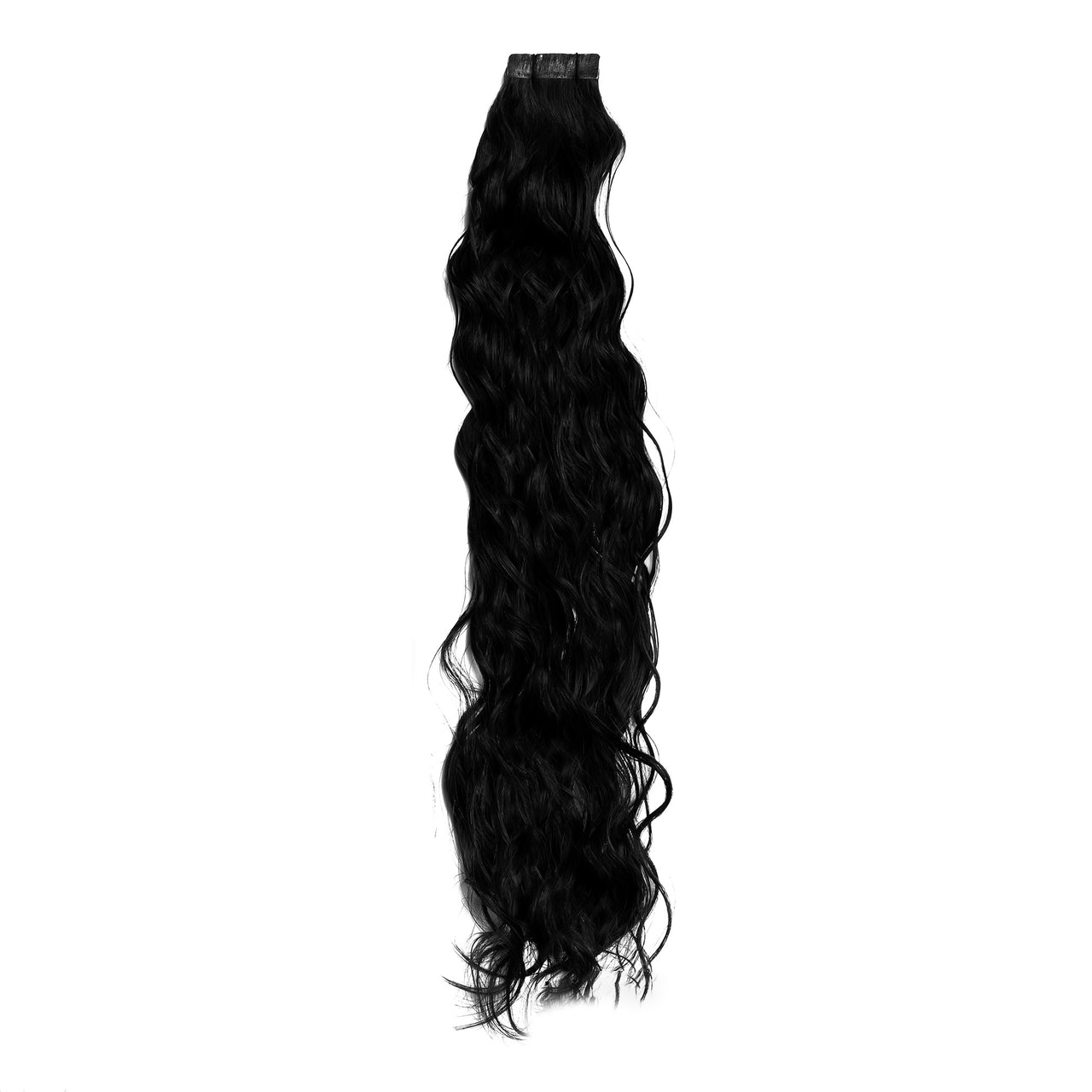Tape Extensions PREMIUM QUALITÄT GELOCKT einfarbig 10 Stück