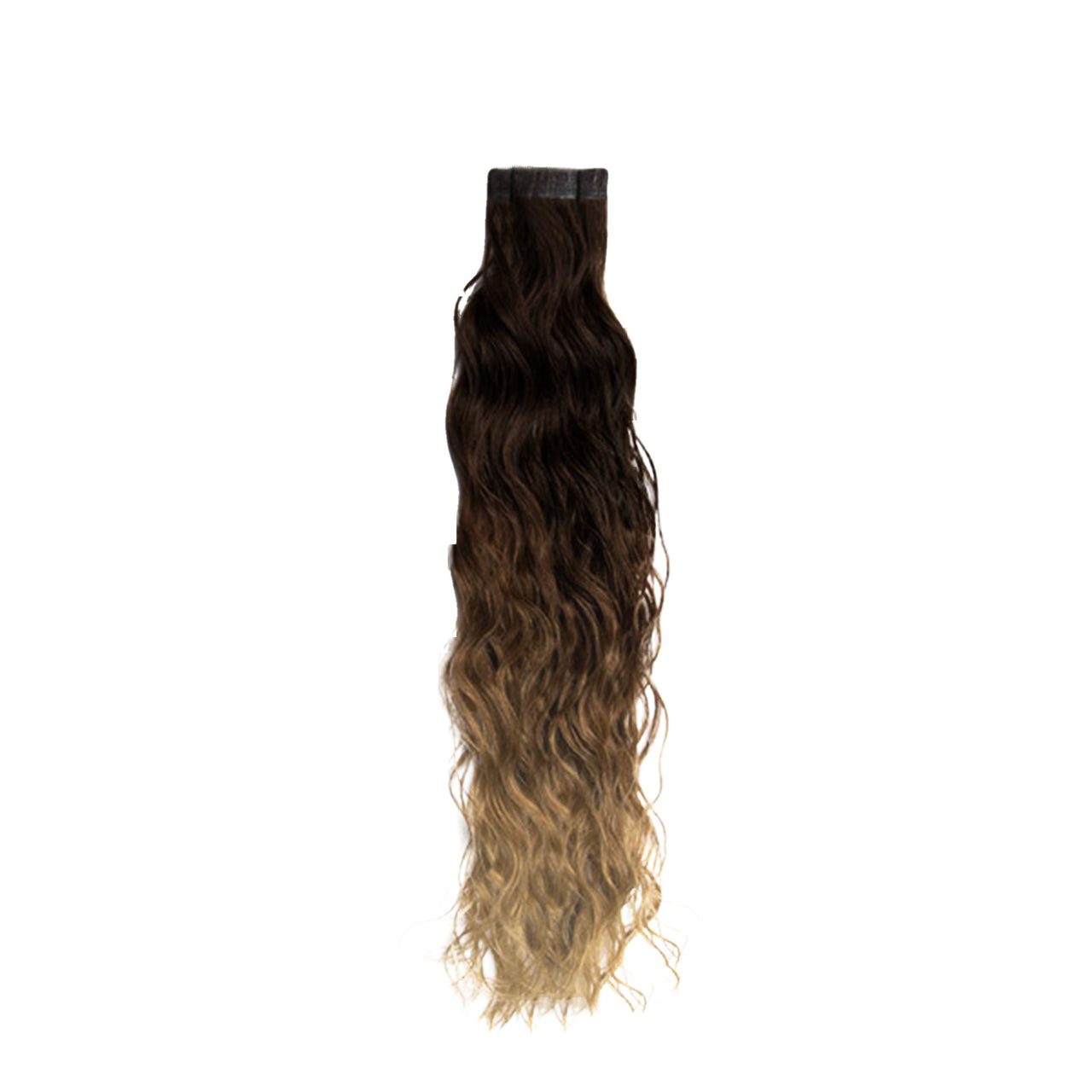 Tape Extensions PREMIUM QUALITÄT GELOCKT ombré 10 Stück