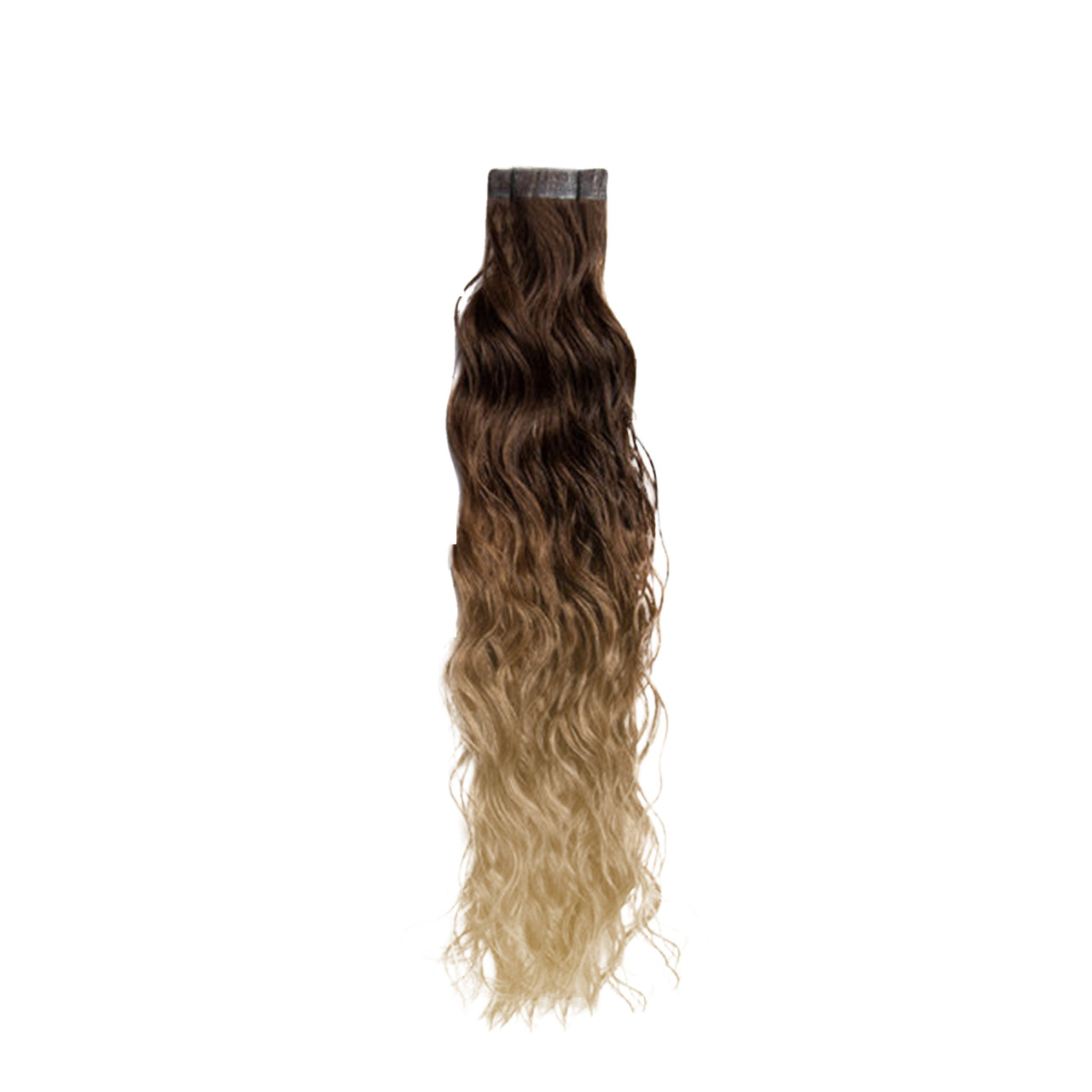 Tape Extensions PREMIUM QUALITÄT GELOCKT ombré 10 Stück
