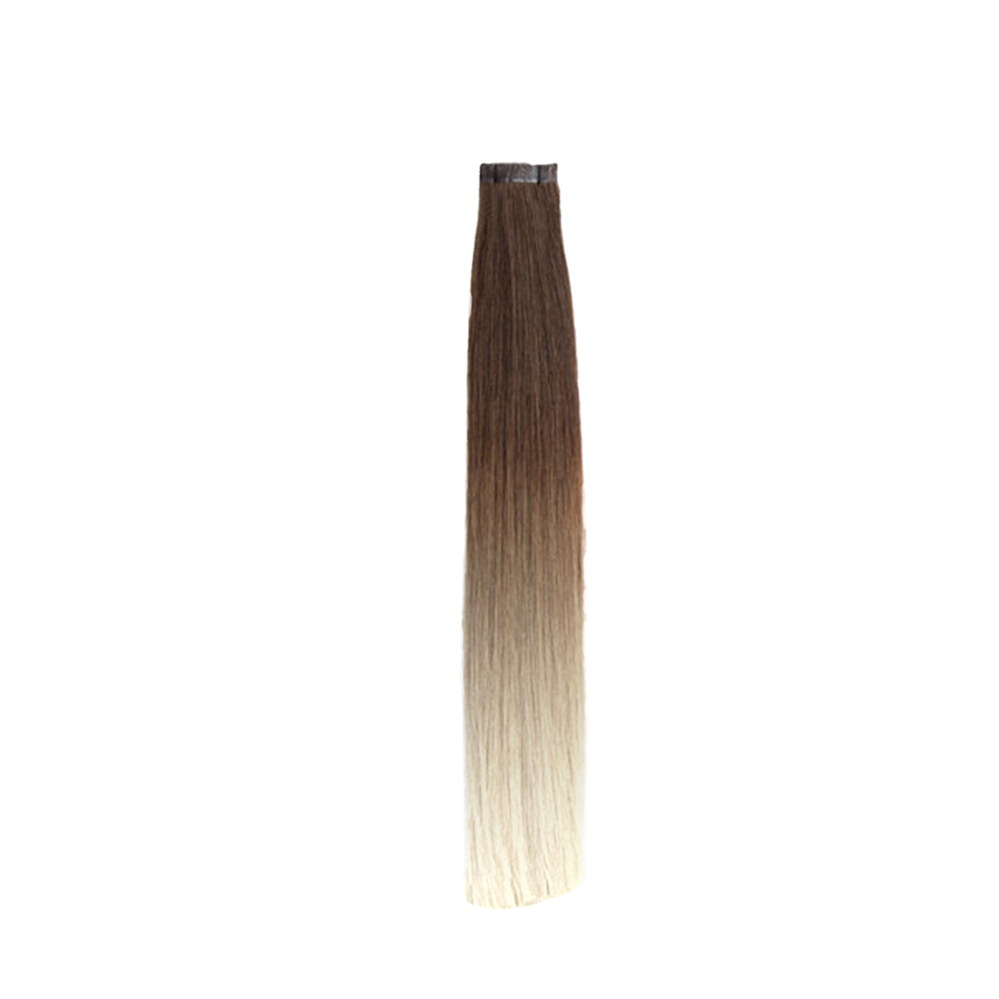 Tape Extensions PREMIUM QUALITÄT GLATT ombré 10 Stück